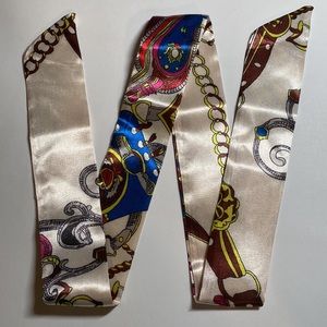 Thin Purse Scarf / Hairband / Scarf  - #397 / 5 for $70
